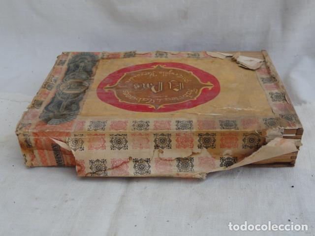 Cajas de puros: CAJA MADERA PUROS TABACO. EL PA&Iacute;S. - Foto 7