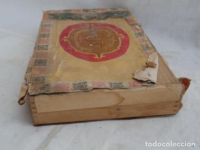 Cajas de puros: CAJA MADERA PUROS TABACO. EL PA&Iacute;S. - Foto 8