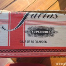 Cajas de Puros: CAJA PURO FARIAS SUPERIORES 50 CIGARROS