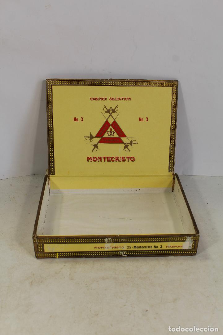 Cajas de puros: caja de puros montecristo n&ordm;3 - Foto 2