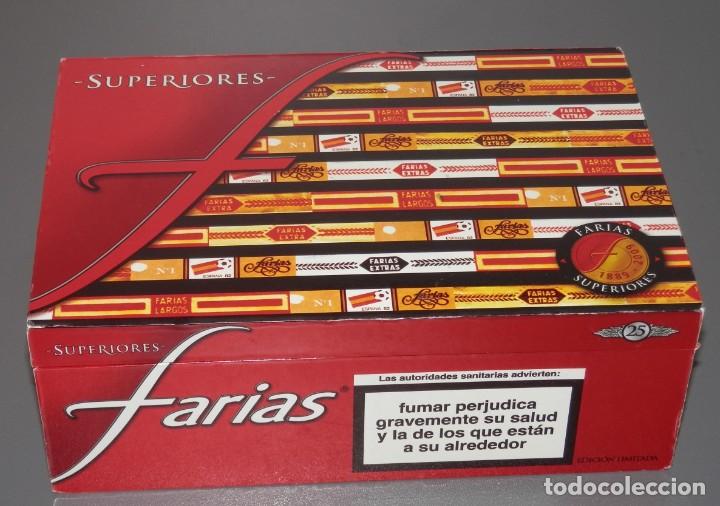 Cajas de puros: CAJA DE LOS TABACOS FARIAS - Foto 1