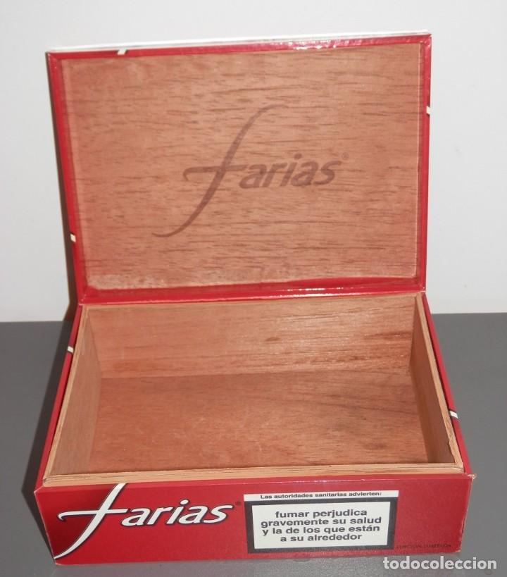Cajas de puros: CAJA DE LOS TABACOS FARIAS - Foto 2