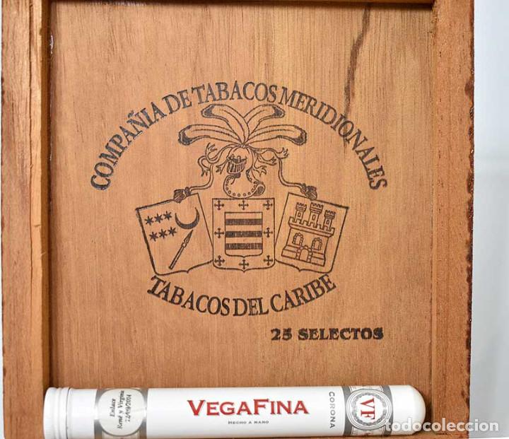 Caja de Puros Compañía de Tabacos Meridionales + 14 puros variados