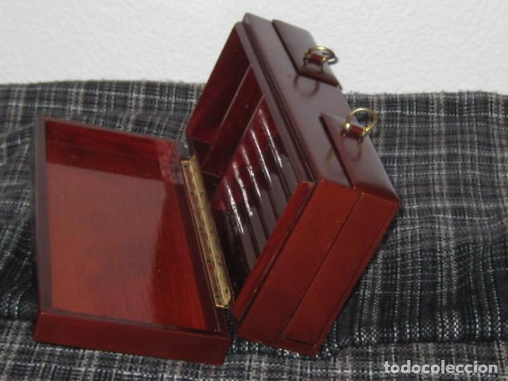 Cajas de puros: TABAQUERA PIPA , CUERO Y MADERA. - Foto 4