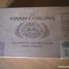 Cajas de Puros: LOTE DOS CAJAS DE PUROS CORONA Y TROYA. Lote 249069400