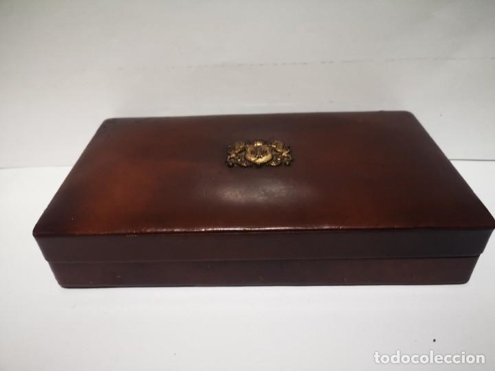 Cajas de puros: Caja de puros madera y cuero - Foto 2