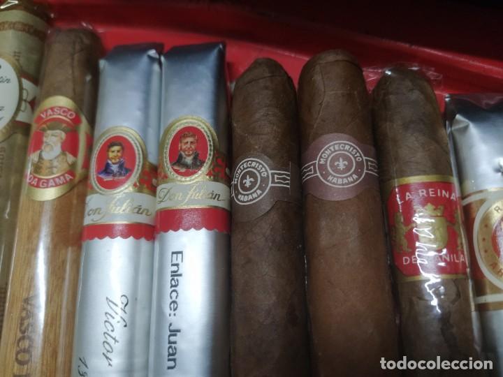 Cajas de puros: LOTE DE 15 PUROS..MONTECRISTO ECT. - Foto 7