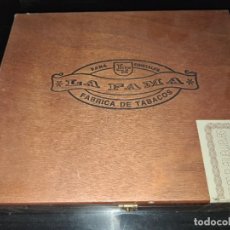 Cajas de Puros: CAJA DE PUROS LA FAMA CRISTALES. Lote 317944463