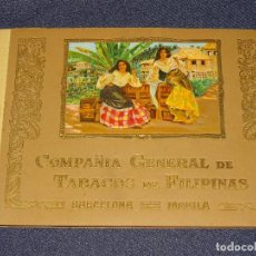 Cajas de Puros: (M) CATÁLOGO ORIGINAL - COMPAÑIA GENERAL DE TABACOS DE FILIPINAS, BARCELONA - MANILA 1925, ILUSTRADO
