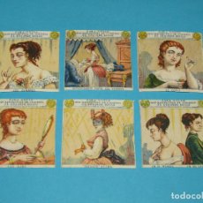 Cajas de Puros: 6 ANTIGUAS MARQUILLAS FCA. TABACOS MANUFACTURA PARA USTED DE EDUARDO GUILLO LA HABANA CUBA 1870S.
