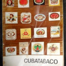 Cajas de Puros: REVISTA CATÁLOGO LIBRO ANTIGUO CUBATABACO PUROS HABANOS TABACO. MONTECRISTO, PARTAGAS, FONSECA.. Lote 365846011