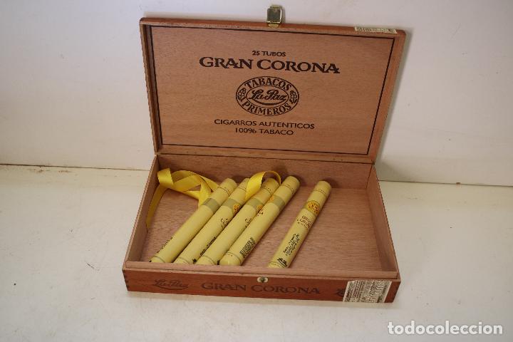 Cajas de puros: caja de gran corona con 5 puros - Foto 1
