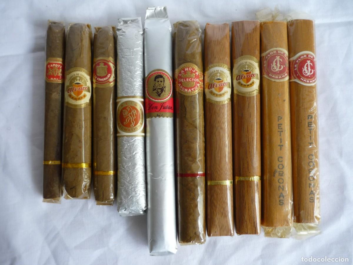 Cajas de puros: 10 puros de varias marcas - Foto 2
