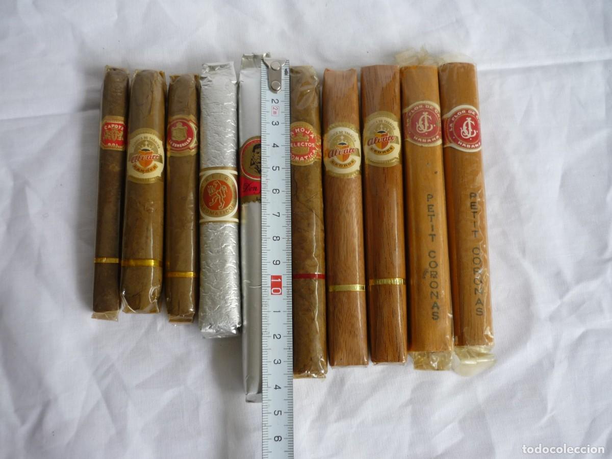 Cajas de puros: 10 puros de varias marcas - Foto 3