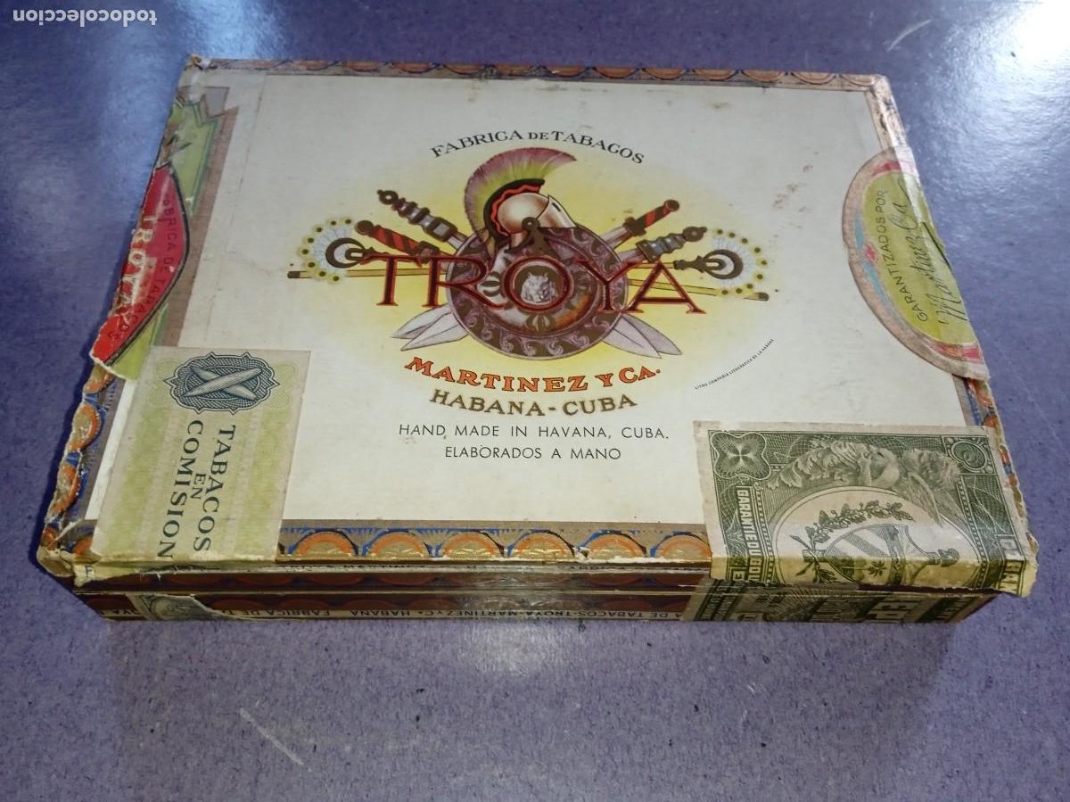 Cajas de puros: Caja de Puros TROYA. - Foto 1
