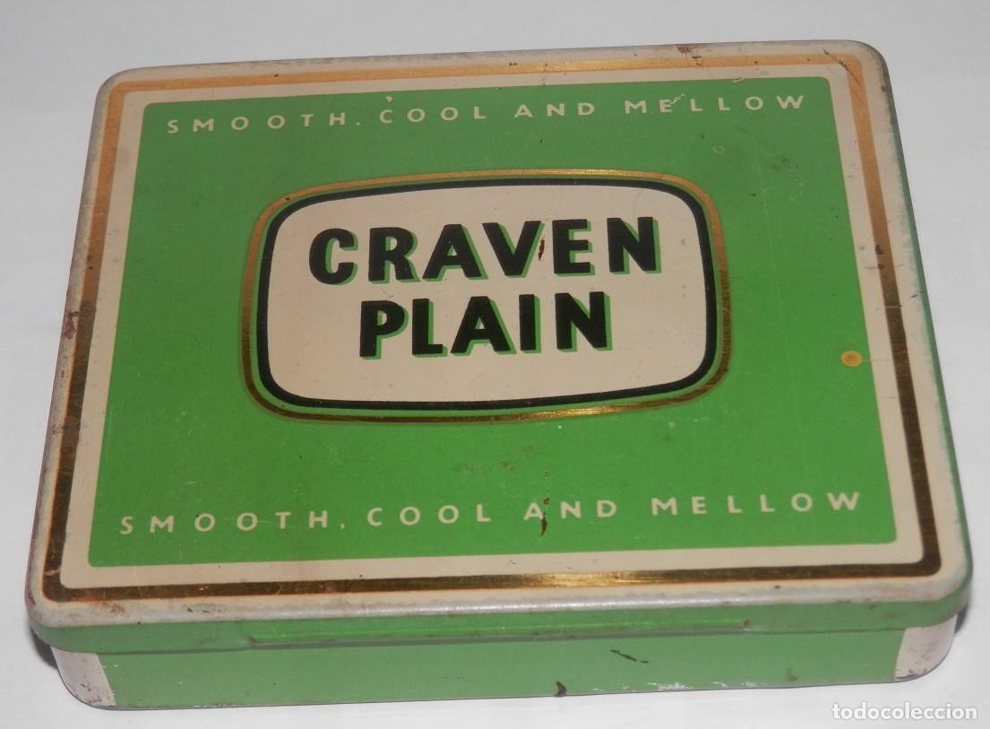 Cajas de puros: ANTIGUA CAJA DE LOS TABACOS CRAVEN PLAIN - Foto 1