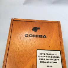 Cajas de Puros: CAJA DE PUROS COHIBA EN MADERA HABANA CUBA