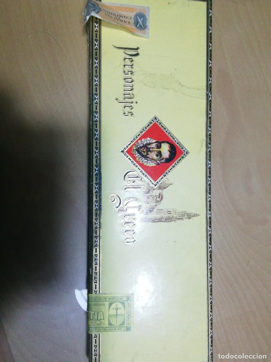 Cajas de puros: * TABACOS CAPOTE.PERSONAJES EL GRECO.(Rf:CE-62/e) - Foto 2