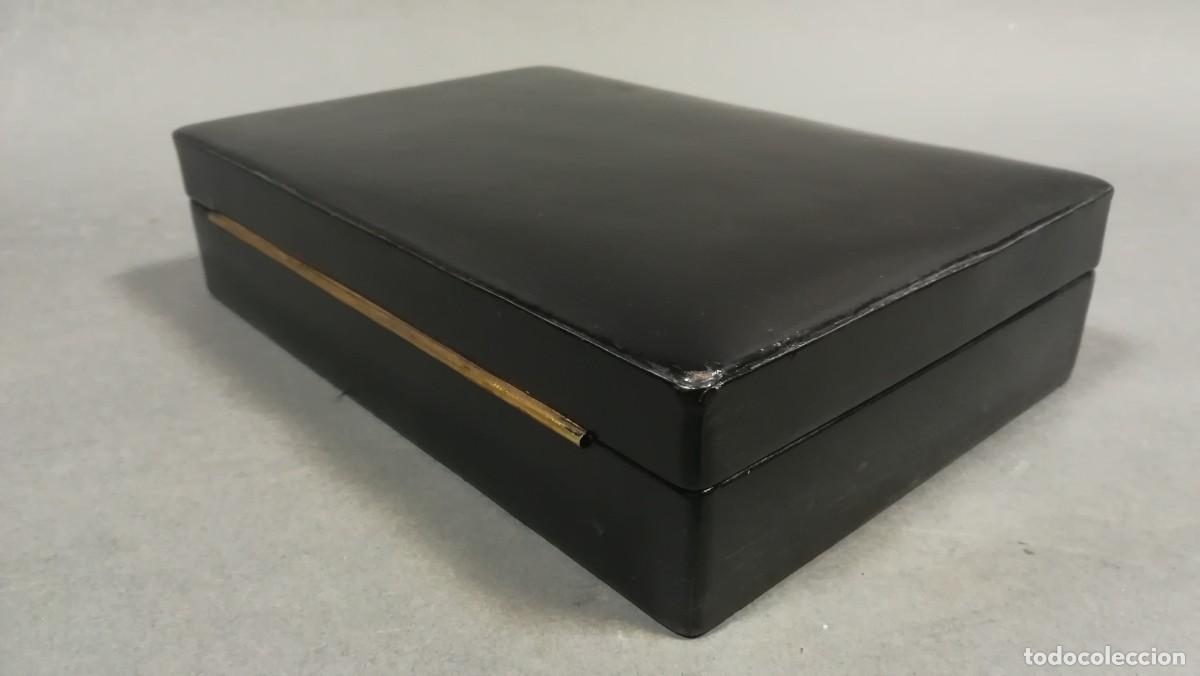 Cajas de puros: CAJA DE PUROS FORRADA DE PIEL - Foto 4