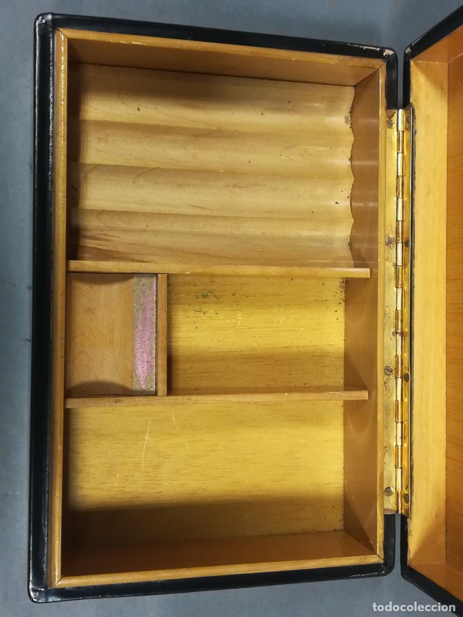 Cajas de puros: CAJA DE PUROS FORRADA DE PIEL - Foto 6