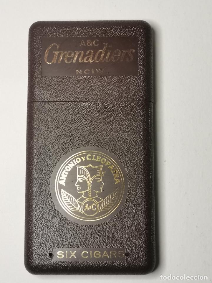 Cajas de puros: PETACA CIGARS ANTONIO Y CLEOPATRA - Foto 2
