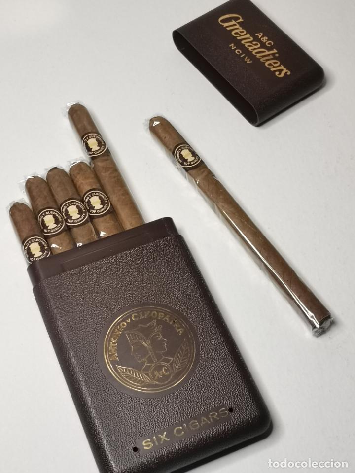 Cajas de puros: PETACA CIGARS ANTONIO Y CLEOPATRA - Foto 1