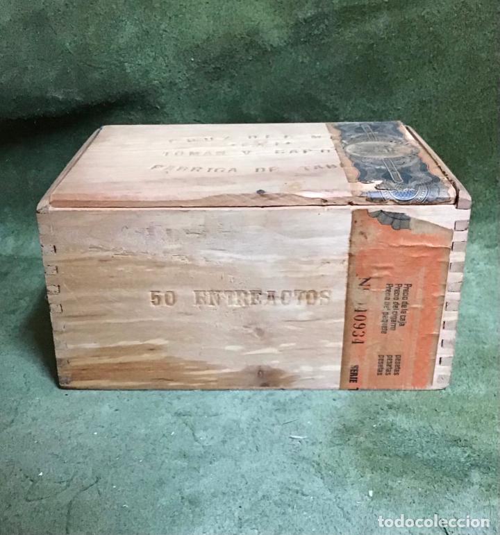 Cajas de puros: CRUZ DEL MAR, CAJA DE TABACO - Foto 2