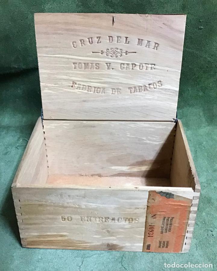 Cajas de puros: CRUZ DEL MAR, CAJA DE TABACO - Foto 3