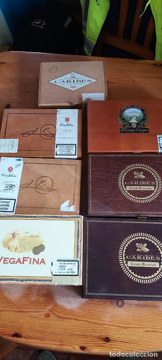 Cajas de puros: Lote variado puros tabaco - Foto 1