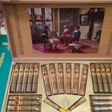 Cajas de Puros: ANTIGUA CAJA PUROS CUBANOS OLD SMOKERS WEEKEND TABACO CEDROS CORONAS