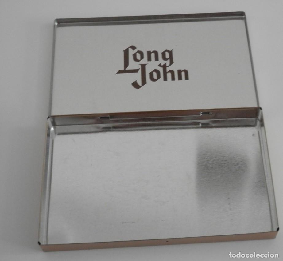 Cajas de puros: ANTIGUA CAJA DE LOS TABACOS LONG JOHN - Foto 2