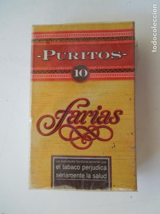 Cajas de puros: FARIAS - 10 PURITOS - PRECINTADO. - Foto 1