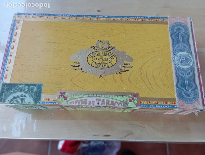 Caja de puros vacía 10 Serie P No. 2 Flor de Tabacos de Partagas. Habana -  Cuba