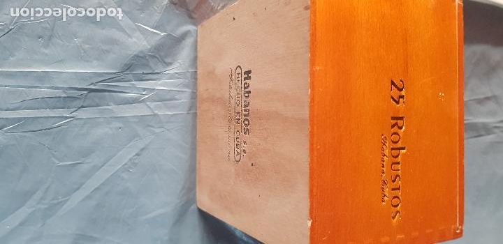 Cajas de puros: COHIBA 25 ROBUSTOS VACIA - Foto 4