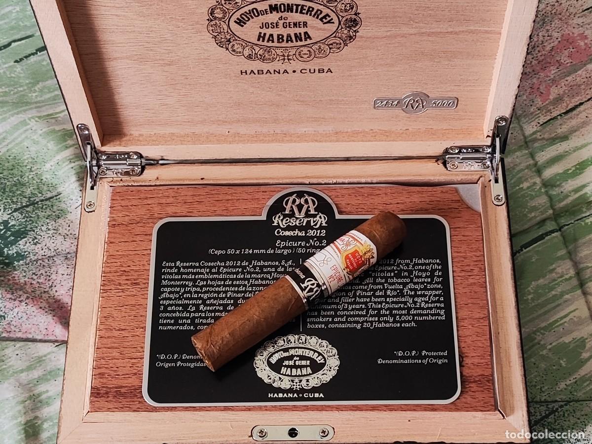 4 puros habanos hoyo de monterrey montecristo g - Buy Other tobacco and  smoking collectibles on todocoleccion