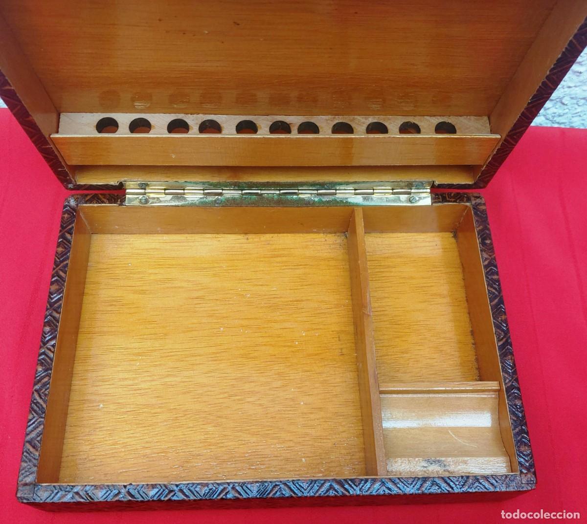 Cajas de puros: CAJA DE TABACO BAJO RELIEVE - Foto 10