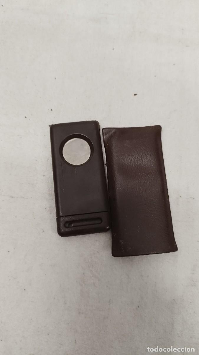 Cajas de puros: Antiguo corta puros,con su funda - Foto 3