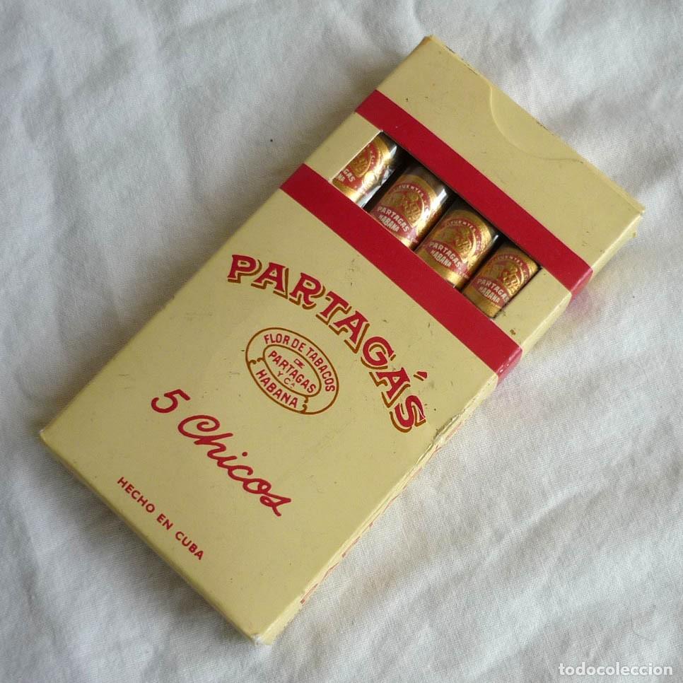 paquete de puritos partagas con 4 chicos - Compra venta en todocoleccion