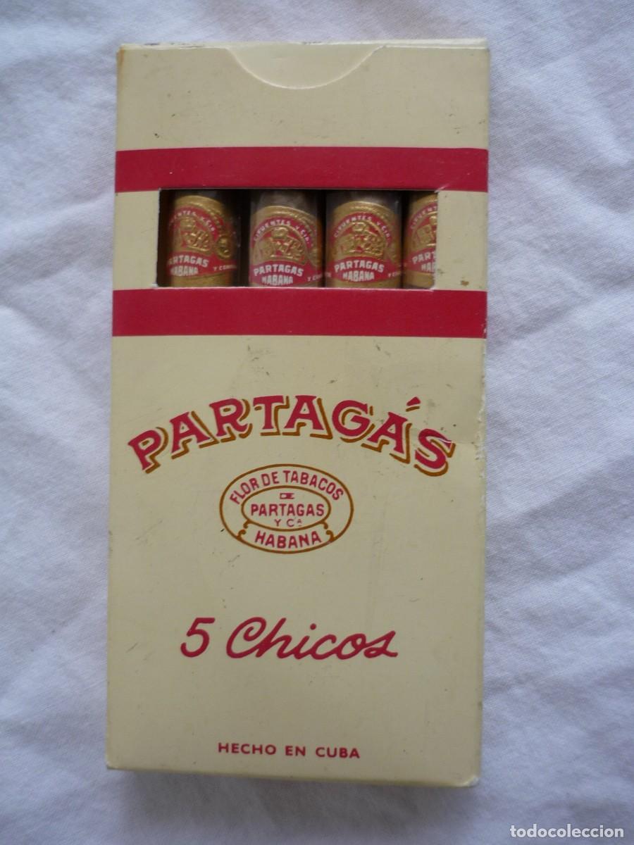 paquete de puritos partagas con 4 chicos - Compra venta en todocoleccion