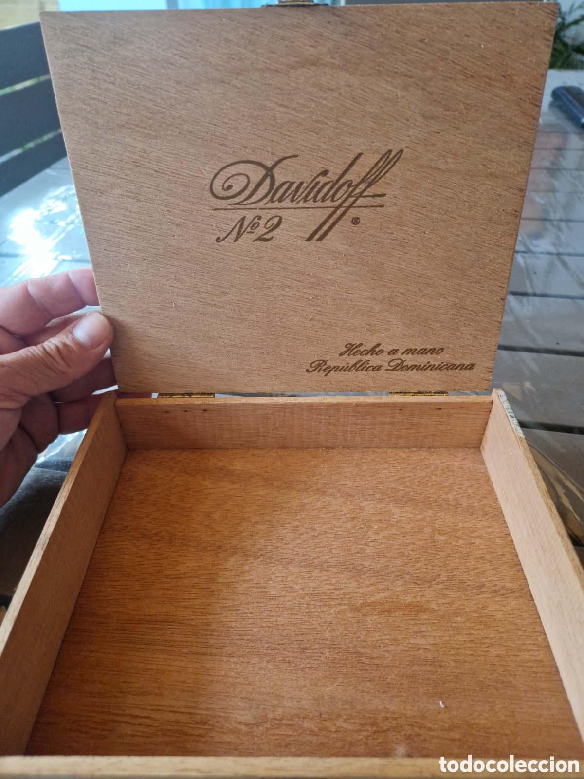Cajas de puros: Davidoff N 2 caja puro vacia - Foto 4