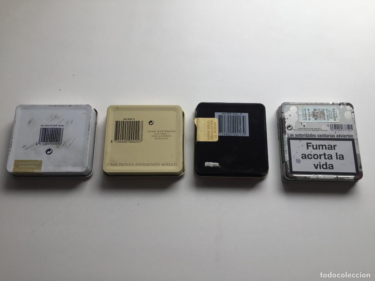 Cajas de puros: 4 CAJAS DE PURITOS VACIAS - Foto 4