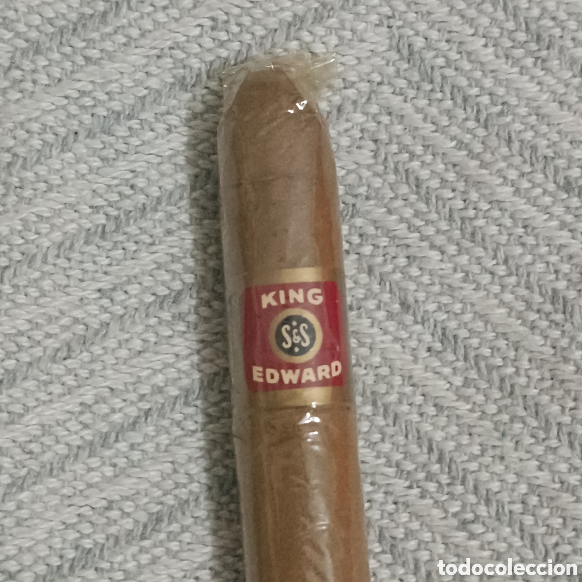 Cajas de puros: ANTIGUO PURO KING EDWARD - Foto 2