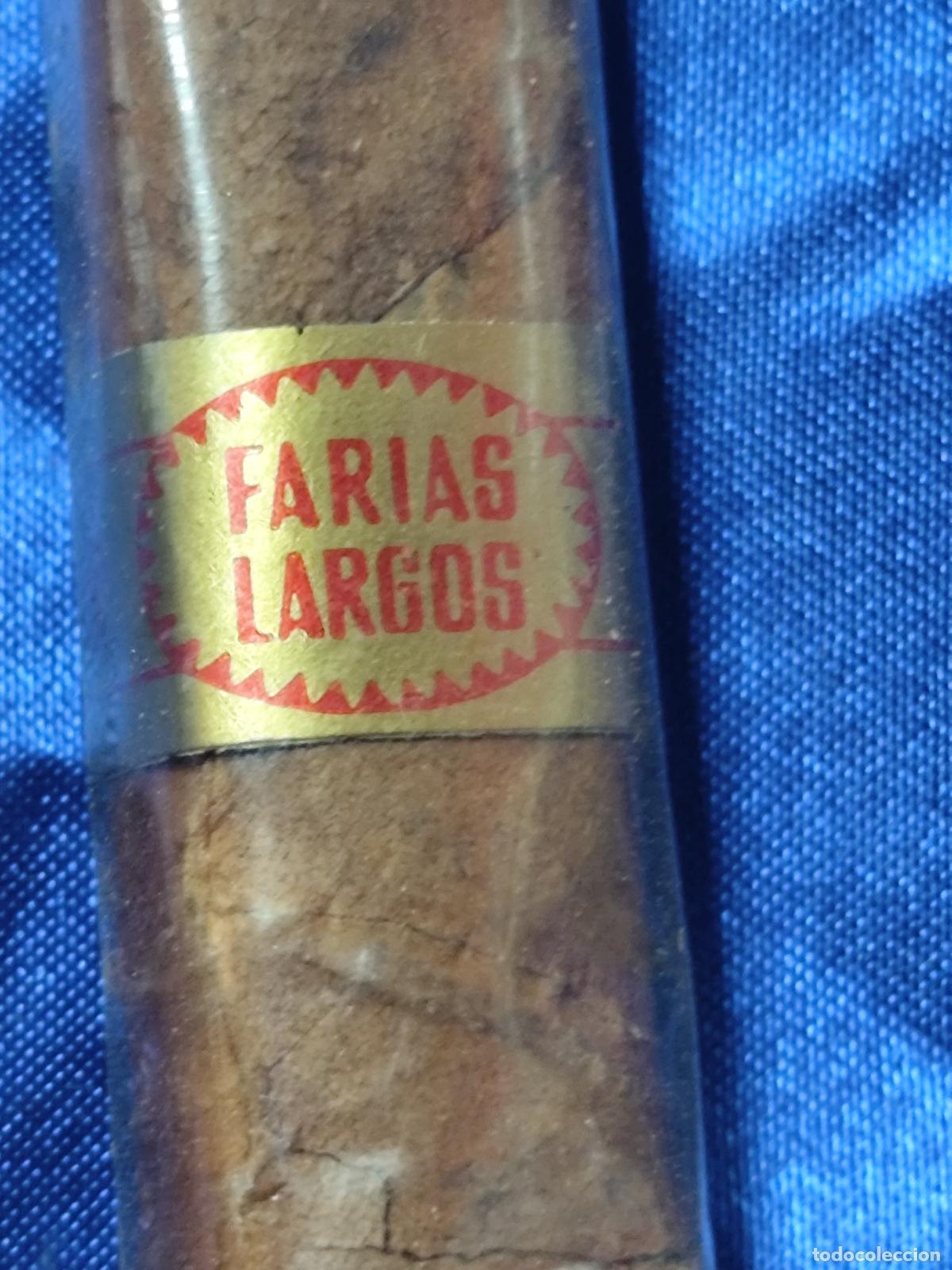 Cajas de puros: FARIAS LARGOS puro antiguo - Foto 1