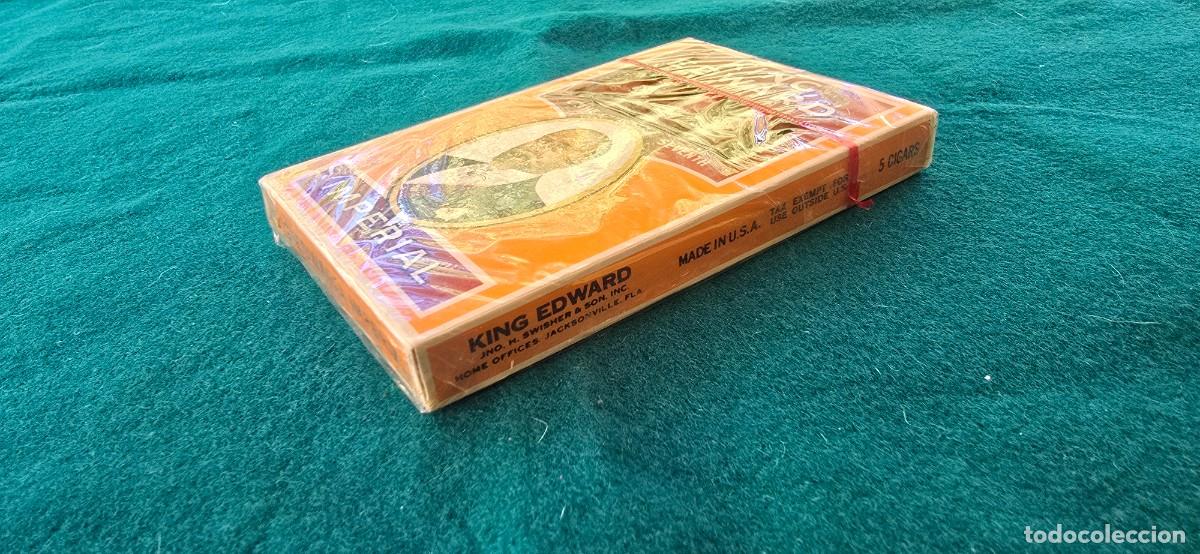 Cajas de puros: CAJA 5 CIGARS KING EDWARD IMPERIAL PRECINTADA - Foto 3