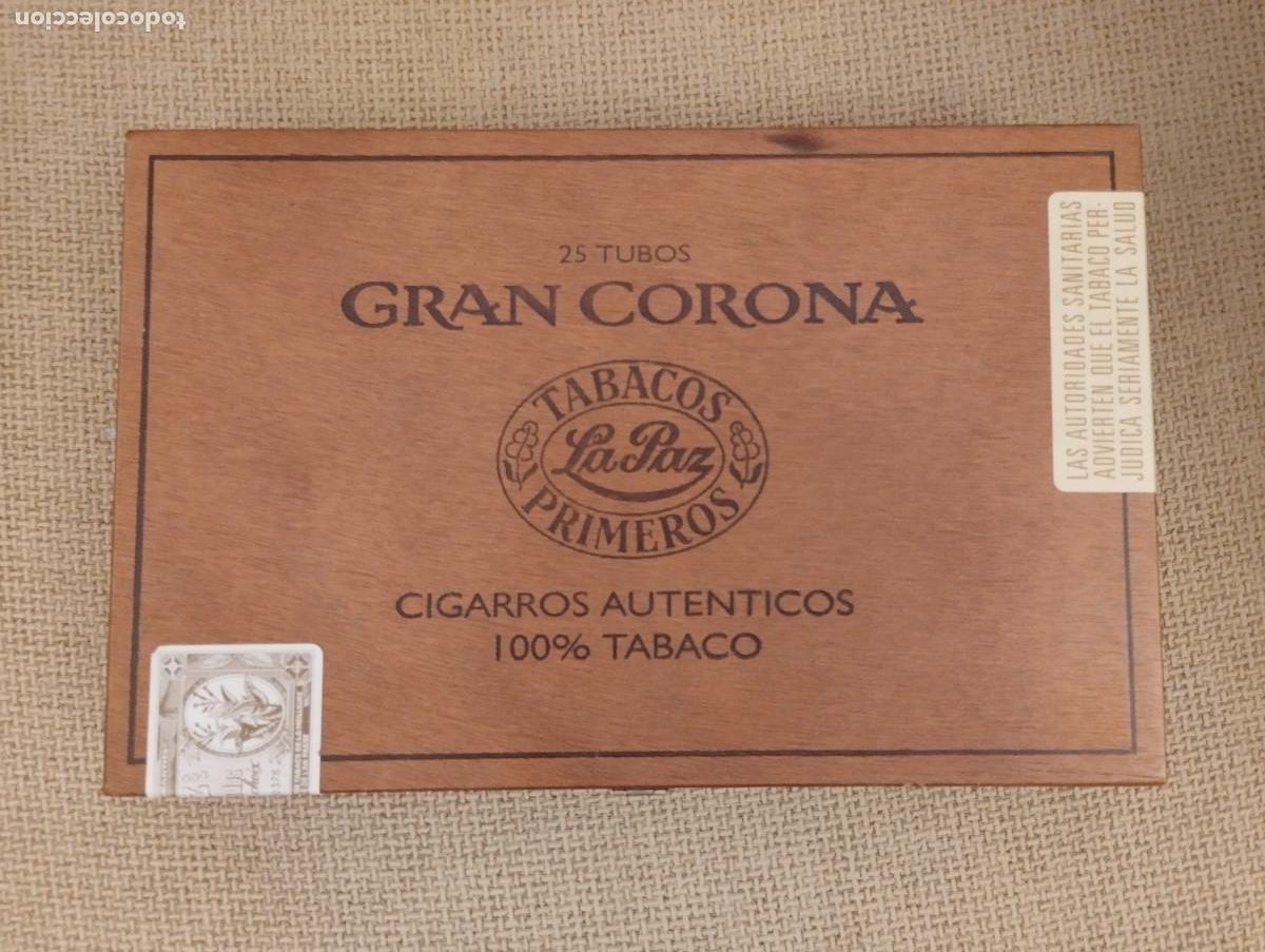 Cajas de puros: Caja Puros Gran Corona - Foto 3