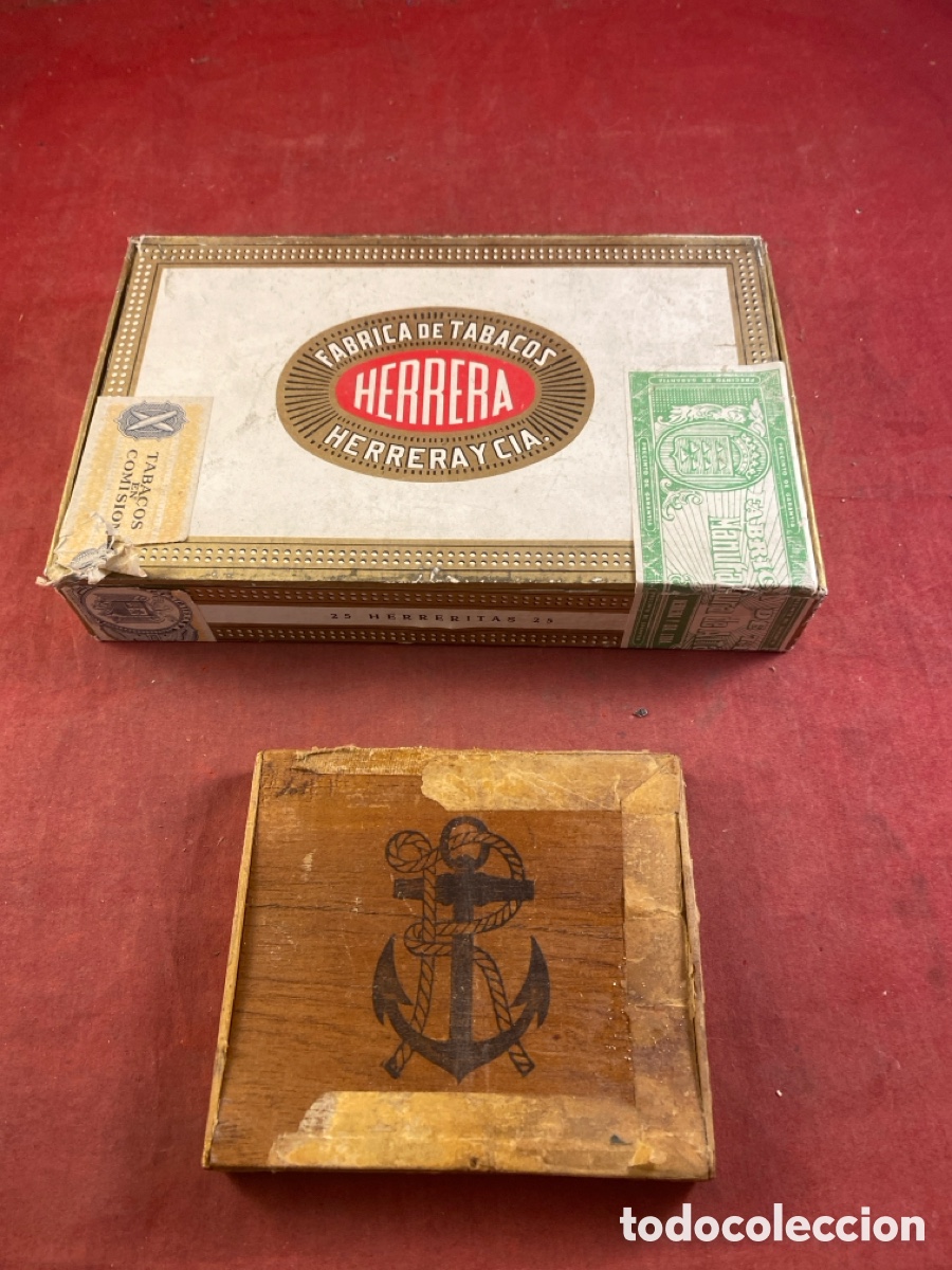 Cajas de puros: CAJAS DE PUROS ANTIGUAS - Foto 1