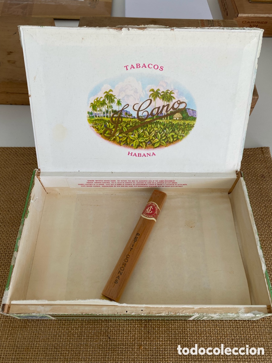 Cajas de puros: Caja puros La Flor de Cano - Foto 1