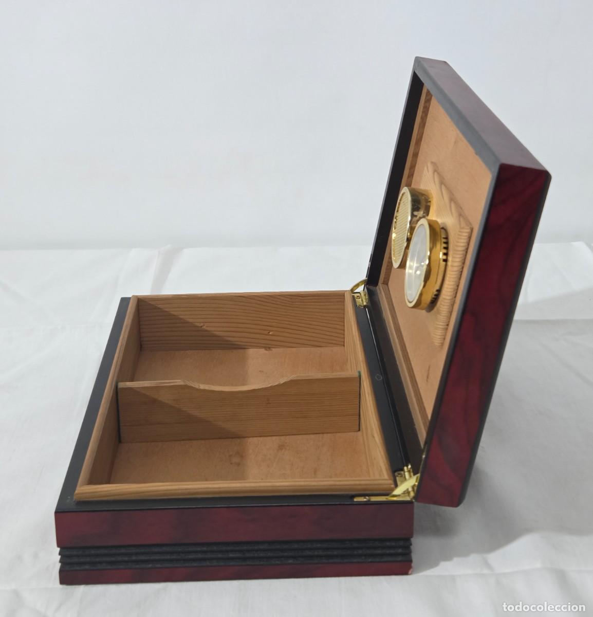 Cajas de puros: Caja de puros con higrometro - Foto 4