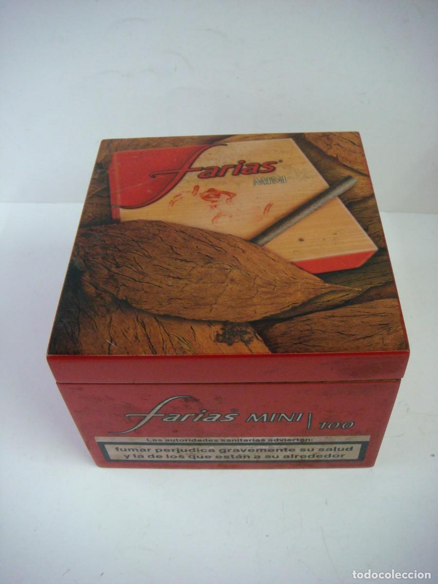 Cajas de puros: CAJA DE MADERA DE FARIAS MINI 100-(&) - Foto 1