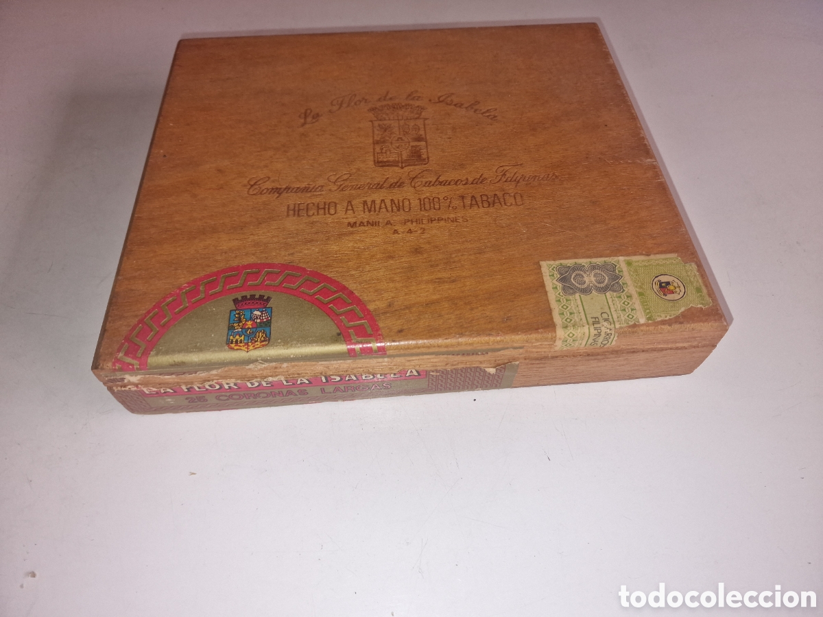 Cajas de Puros: LA FLOR DE ISABELA CAJA VACIA